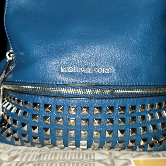 ❌SOLD❌NWT Michael Kors Studded Rhea Backpack - Picture 12 of 12